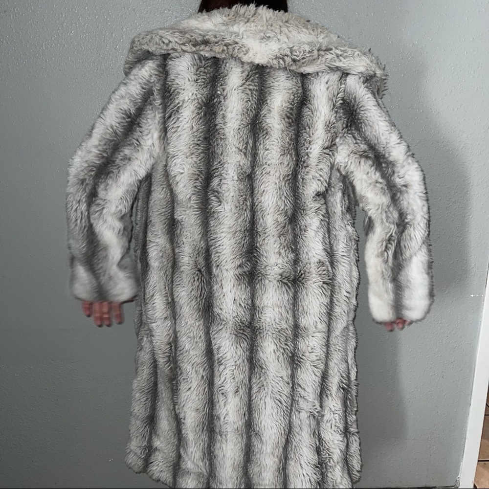 VINTAGE G. Caseratti Originals long faux fur coat